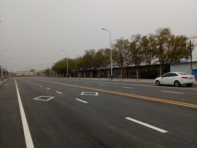 宋元瓷規(guī)劃二路道路、綠化及配套設(shè)施實(shí)景圖